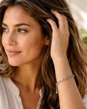 Silver link bracelet