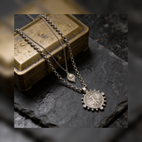 Lady Liberty double necklace set