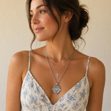 Sacred heart with cross
