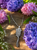 Twisted Hyacinth pendant