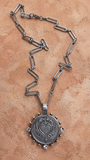 Silver sacred heart